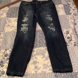 Vanilla Star Mid Rise Skinny Jeans Size 13 Nice